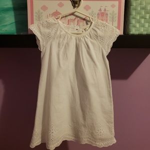 White Osh kosh baby girl dress size 18 months